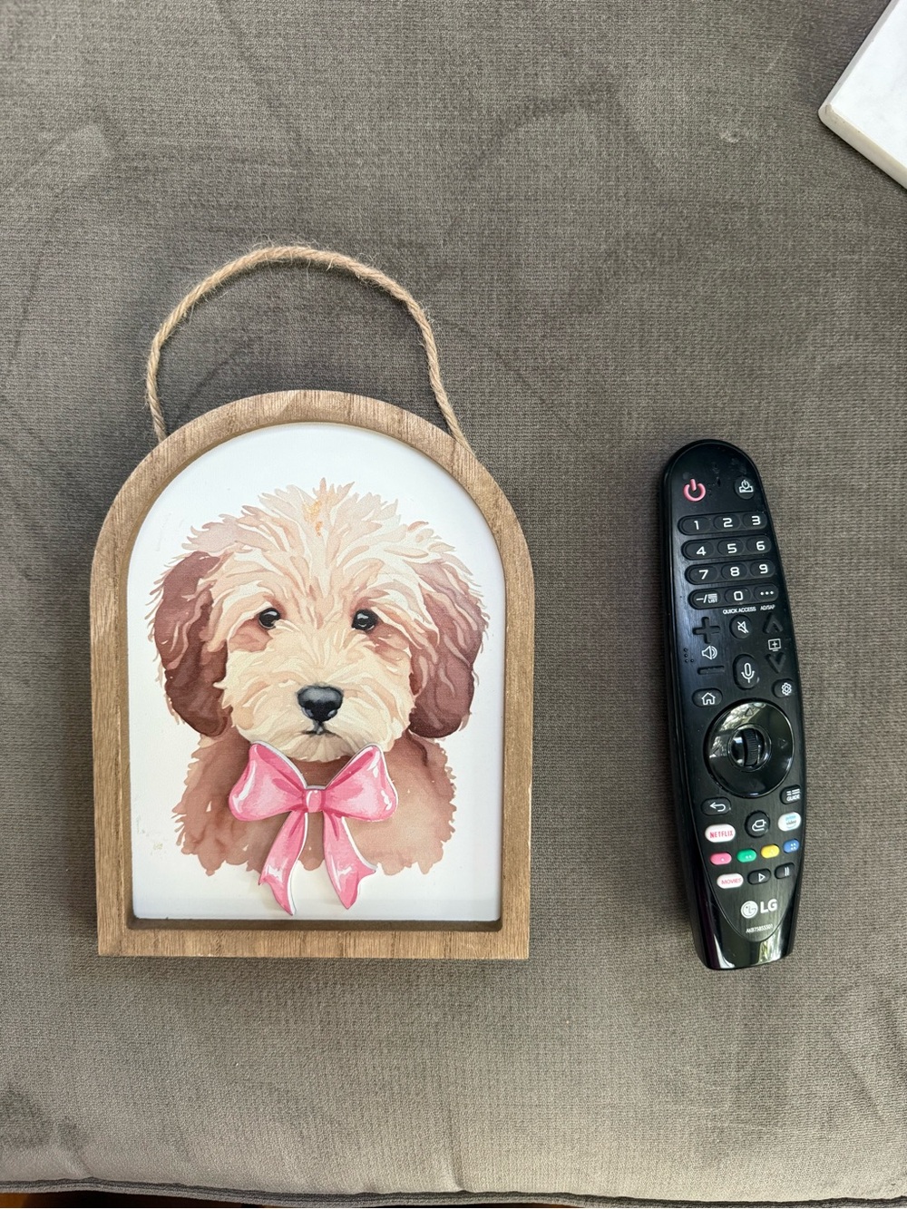 Puppy wall art